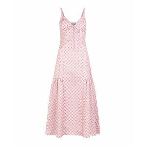 Hill House Home Lillie Dress - Rose Circular Lattice